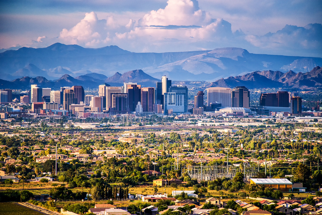 Phoenix Arizona skyline - Jigsaw serves Greater Phoenix
